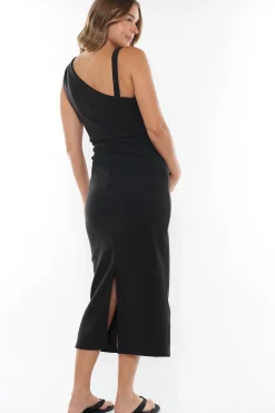 About Us Midi Dress - Black