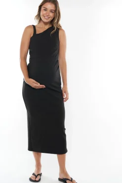 About Us Midi Dress - Black