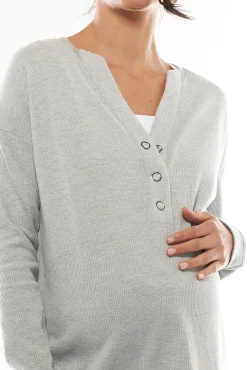 All For Us Waffle Henley