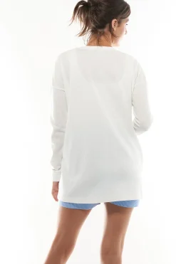 All For Us Waffle Henley