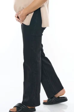 All Hours Wide Leg Jean - Black*