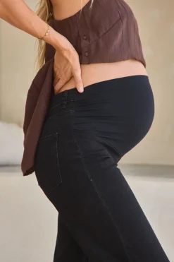 All Hours Wide Leg Jean - Black