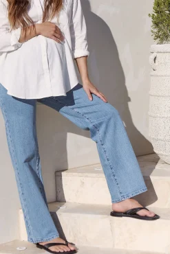 All Hours Wide Leg Jean - Deep Indigo*