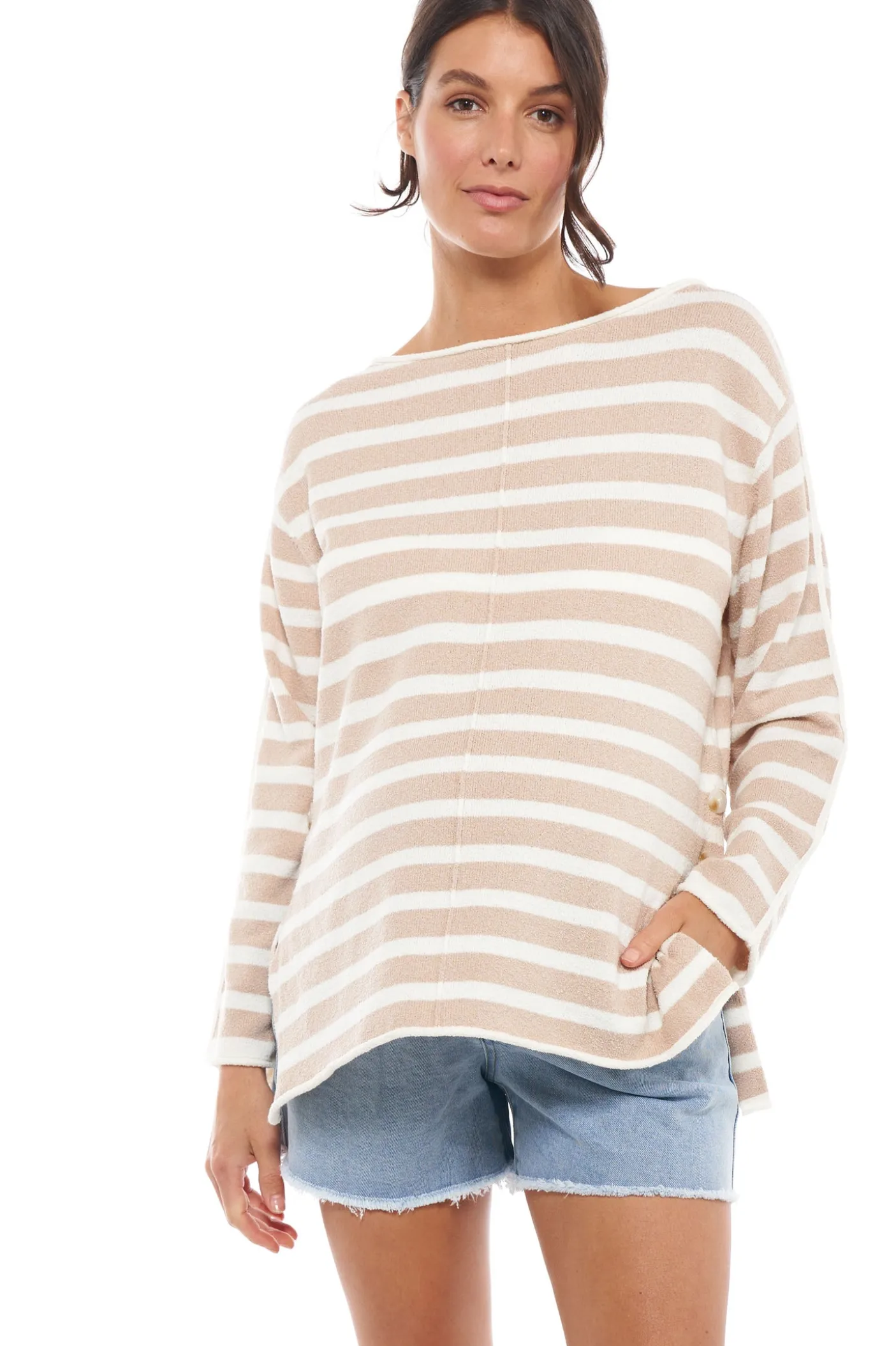 Away We Go Nursing Top