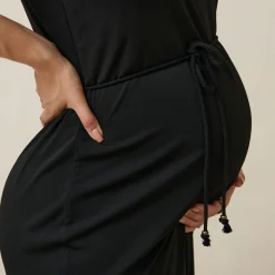 Calibration Nursing Column Dress - Black