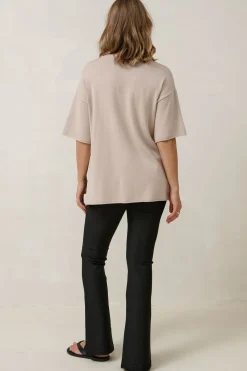 Cloud Nine Knit Tee