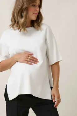 Cloud Nine Knit Tee - Ivory