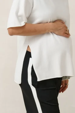 Cloud Nine Knit Tee - Ivory