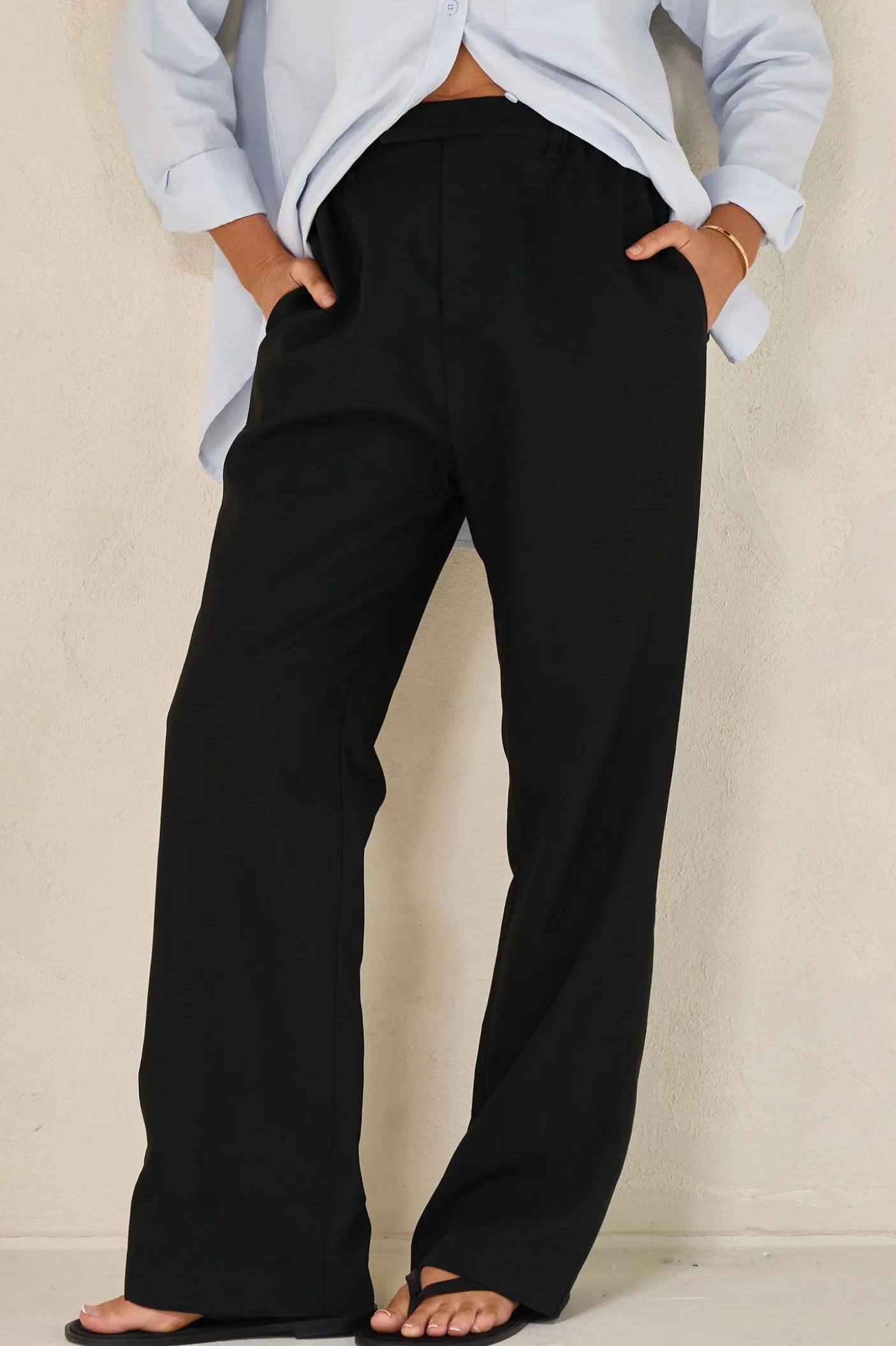 For Tomorrow Tailored Pant - Black