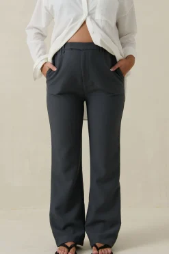 For Tomorrow Tailored Pant -Slate