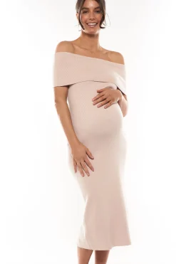 Glimpses Off Shoulder Dress