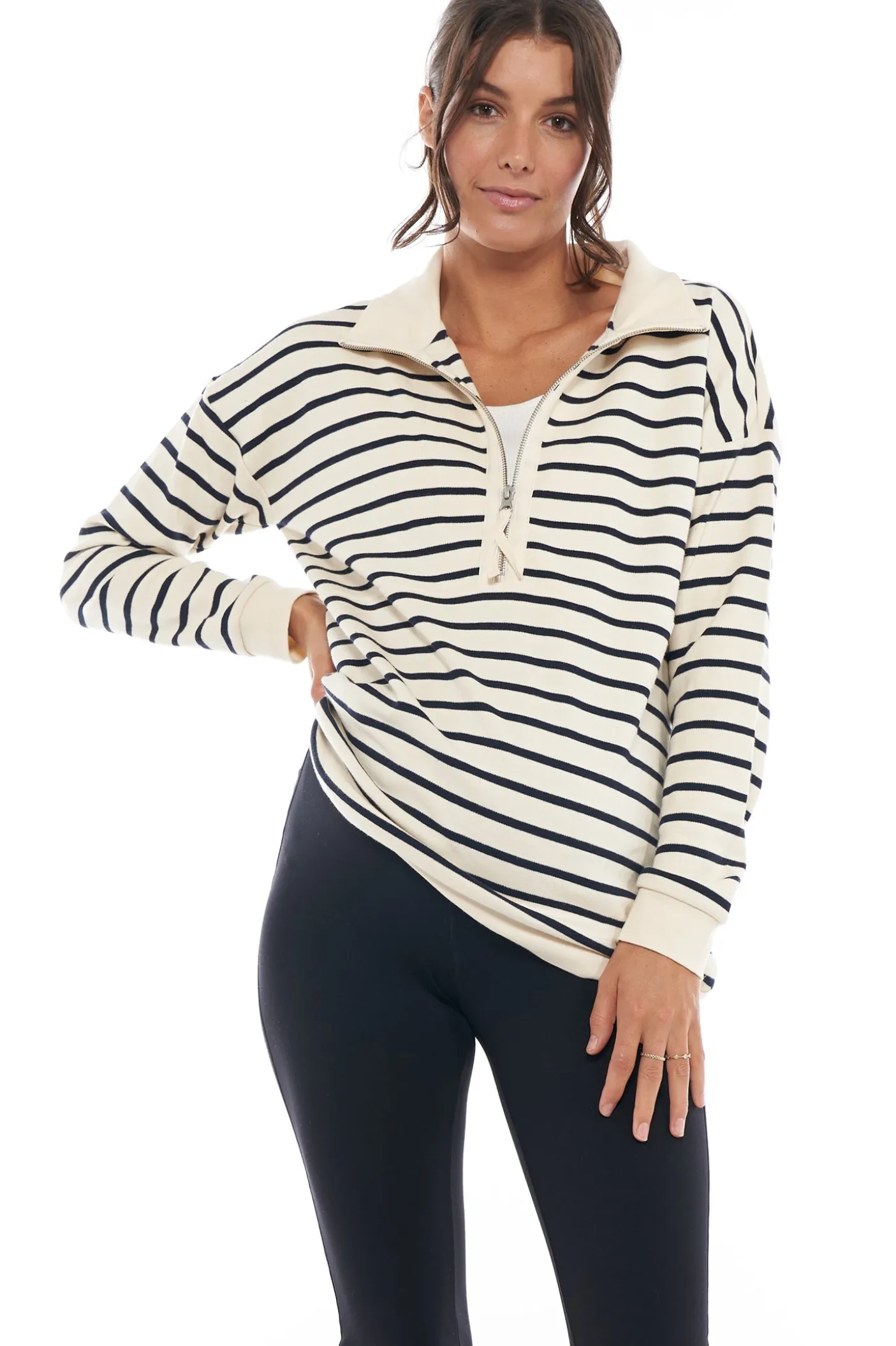 Good Things Zip Sweat