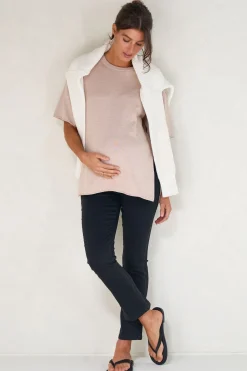 In Step Slim Straight Jean - Black