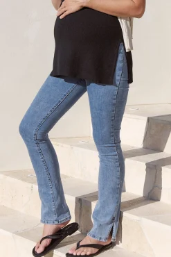 Keep It Going Split Hem Jean