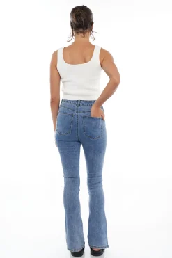 Keep It Going Split Hem Jean