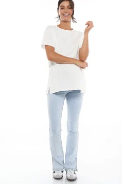 Keep It Going Split Hem Jean