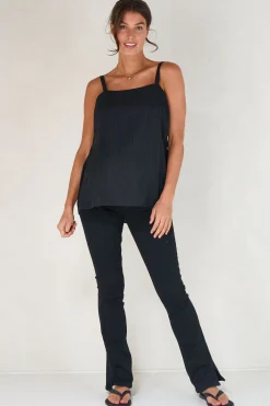Keep It Going Split Hem Jean