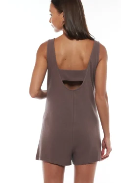 Kindred Nursing Playsuit - Ash Brown