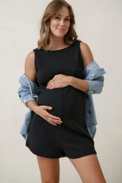 Kindred Nursing Playsuit - Black