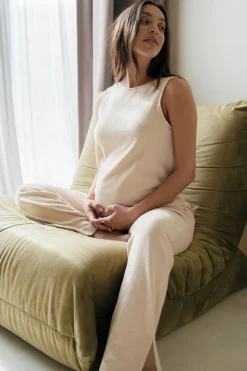 Kindred Nursing Top - Almond