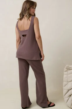Kindred Nursing Top - Ash Brown