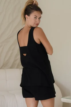 Kindred Nursing Top - Black