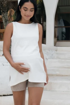 Kindred Nursing Top - White
