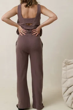 Kindred Split Pants - Ash Brown