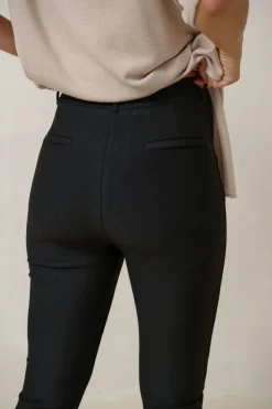 Linear Maternity Pant - Black