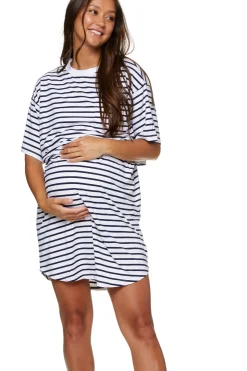 Night Life Nursing Tee Dress