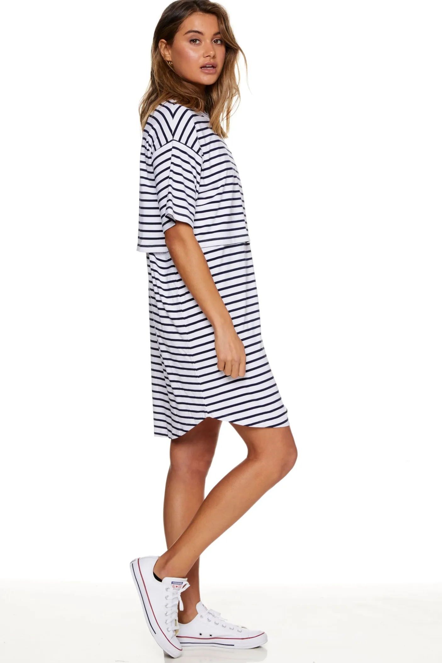 Night Life Nursing Tee Dress