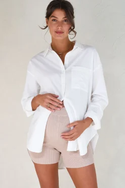 Perpetual Cotton Shirt - Ivory