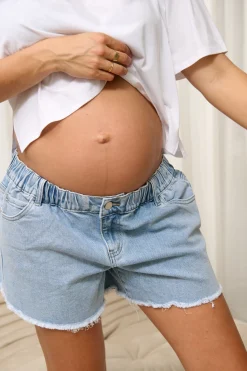 Sunday Stroll Denim Short - Pacific Blue