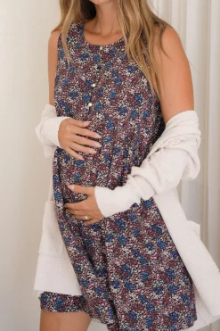 The Feels Nursing Playsuit - Floral