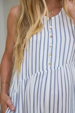The Feels Nursing Playsuit - Stripe