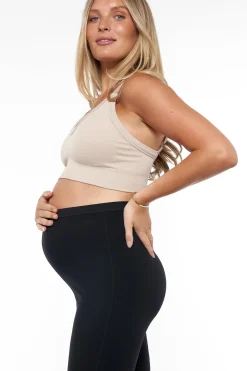 The Movement Crop - Taupe*