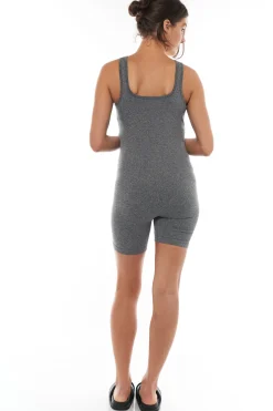The Movement Romper - Charcoal