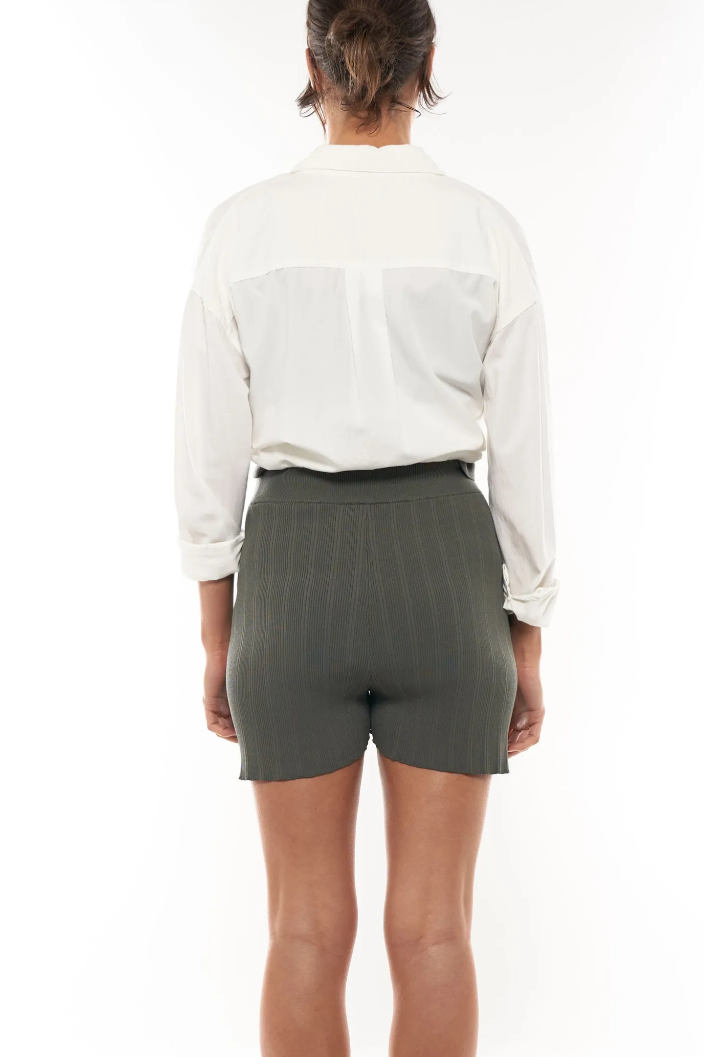 Wild Hearts Rib Maternity Short