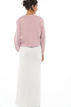 Wish I Knew Crop - Pink