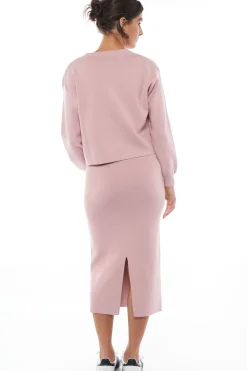 Wish I Knew Crop - Pink