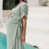 Wrap Around You Maxi Dress